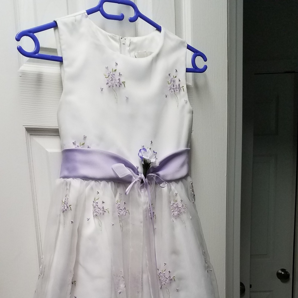 Rare Editions Girl's Party Dress sz 7